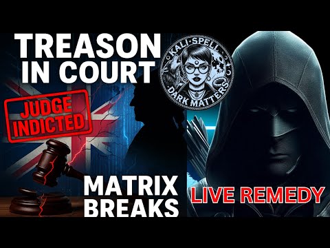 TREASON IN COURT: THE MATRIX BREAKS- LIVE REMEDY With Robin Hood
