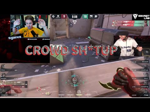 Streamers React To EG C0M INSANE Clutch That PRX Didn't Expect #valorant #valorantchampions