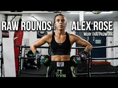Alex Rose Muay Thai Pad Work | Siam Boxing | RAW ROUNDS