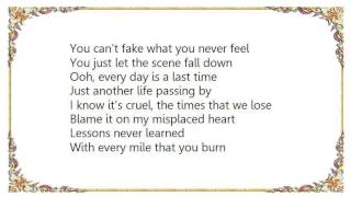 Colin James - Misplaced Heart Lyrics
