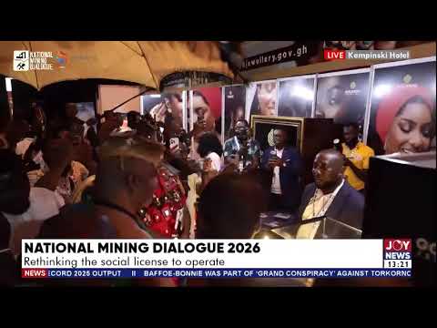 National Mining Dialogue 2026: Rethinking the social license to operate | JoyNews (18-8-26)
