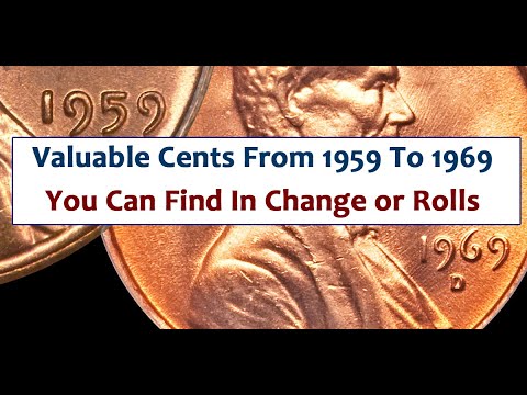 1959 To 1969 Valuable Lincoln Cent Pennies That Can Be Found In Pocket Change