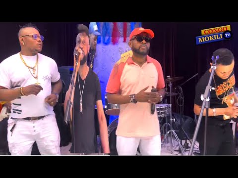 Serge Mabiala ￼& aimelia Lias chante Werrason et Jb Mpiana guerre ya ba vocal