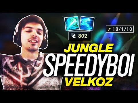 SPEEDY BOI JUNGLE VEL'KOZ SO FAST IT BREAKS THE SPEED OF CAUSALITY