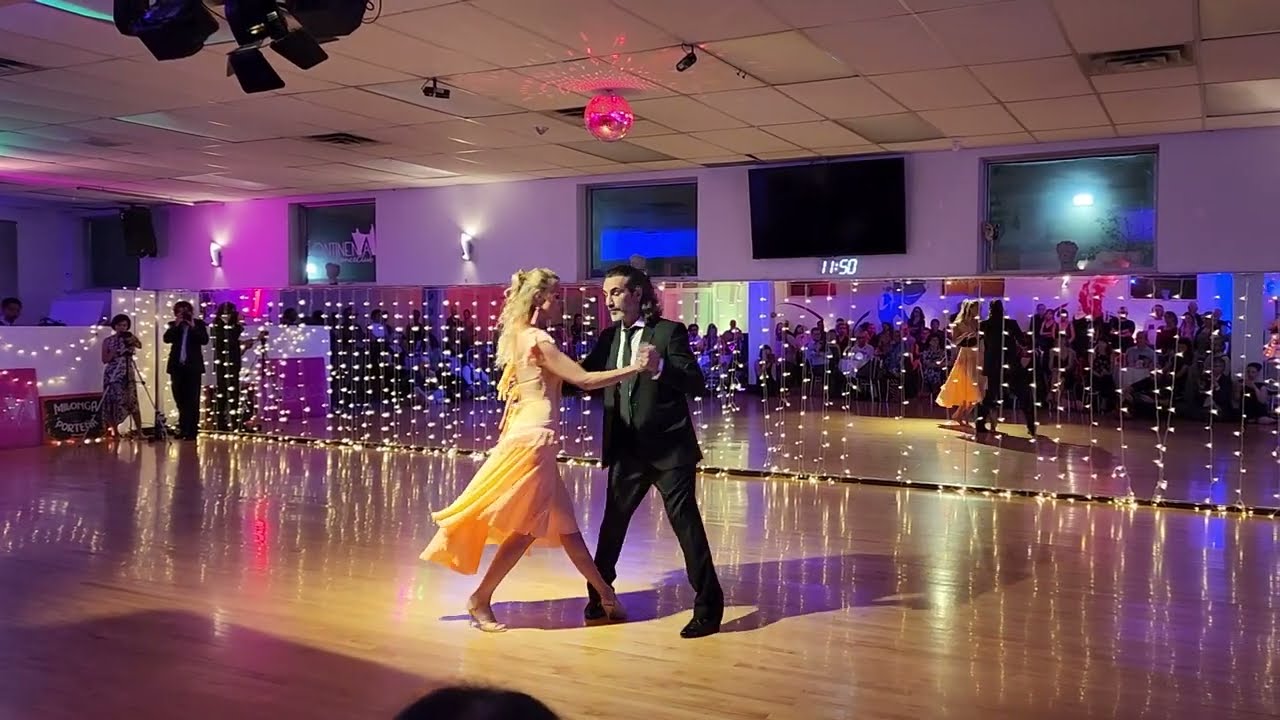 Video thumbnail for Argentine tango: Jessica Stserbakova & Somer Surgit - La Madrugada