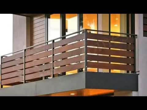 Top Wooden Balcony Railing Designs