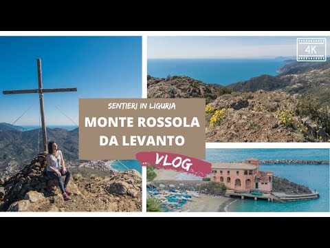 Monte Rossola da Levanto - Vlog Sentiero in 4k | Free Soul On The Road - Elisabetta Frega