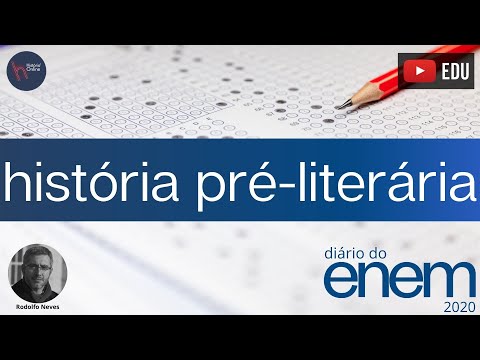 Diário do Enem 2020 - ep. 01: História pré-literária