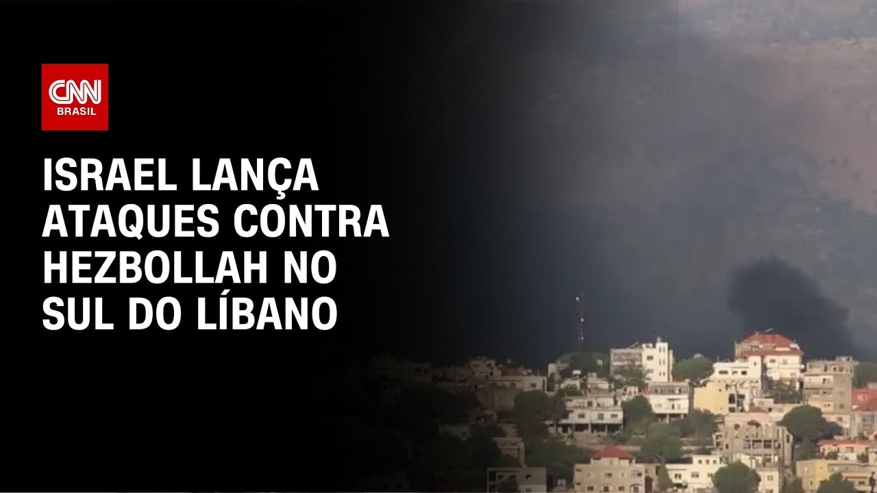 Israel lança ataques contra Hezbollah no sul do Líbano | CNN NOVO DIA