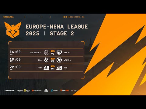 Europe MENA League 2025 Stage 2 Day 12