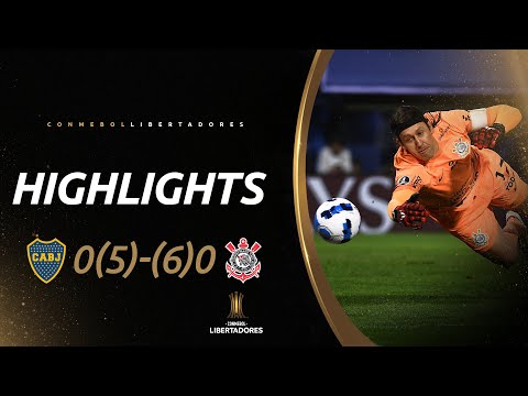 BOCA JUNIORS 0 (5) X (6) 0 CORINTHIANS | MELHORES MOMENTOS | CONMEBOL LIBERTADORES 2022