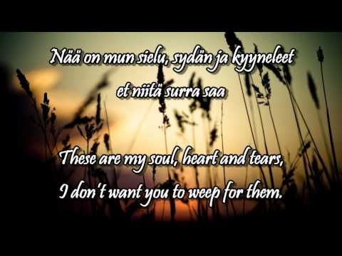 Sielu, sydän ja kyyneleet w/lyrics (english, finnish) - Kari Tapio