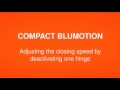 Adjusting the closing speed