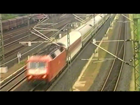 1993: Züge in Nörten-Hardenberg / trains at Nörten-Hardenberg, Germany