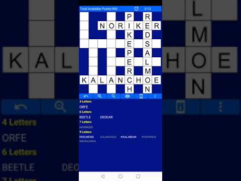 Fill ins puzzles word puzzles video