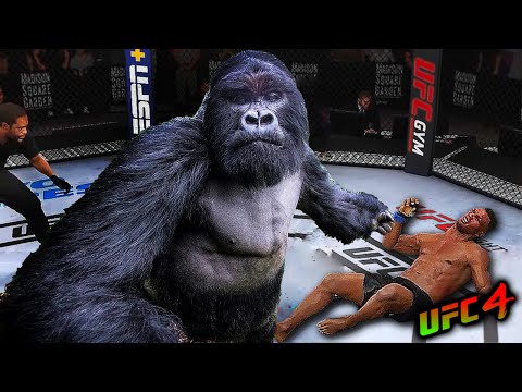 Mike Tyson vs. Crazy Monkey (EA sports UFC 4)