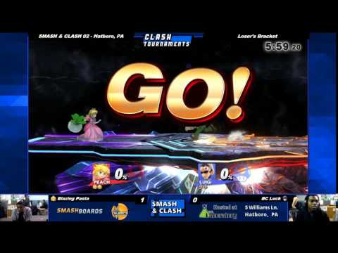 S&C 02 - Blazing Pasta vs Luck - Smash 4 Wii U