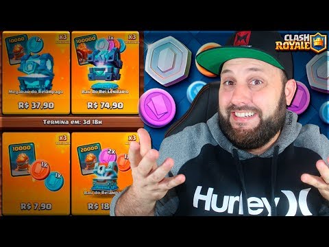 REVELADO O SEGREDO DAS OFERTAS DOS NIVEIS ESTELARES DO CLASH ROYALE - BRUNO CLASH