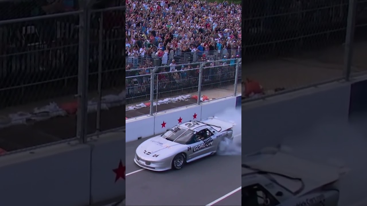 Jeff Gordon IROC burnouts hit all the feels