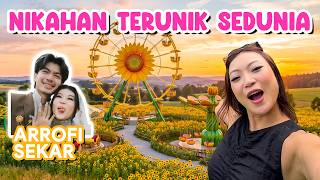 Download lagu NIKAHAN TERUNIK SE DUNIA! 😍🌻 SEMUA BUNGA MATAHARI, ARROFI DAN SEKAR 😭😱 mp3