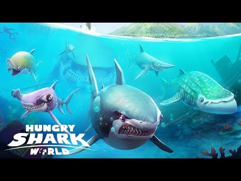 Hungry Shark World - All Sharks Unlocked (The Frenzy)