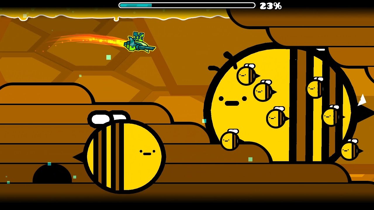 Geometry Dash - B (Medium Demon) by motleyorc