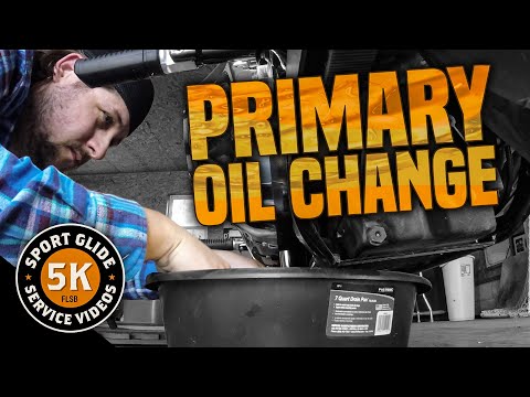 Harley-Davidson Softail (Sport Glide) Primary Oil Change