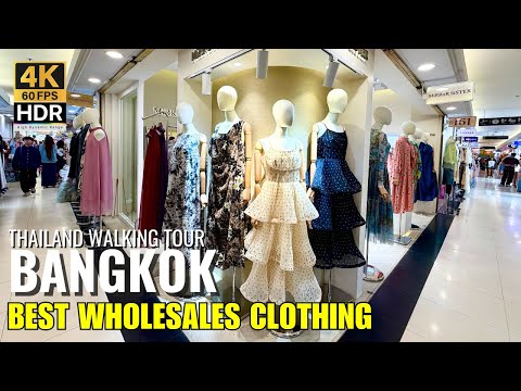 👗 Platinum Mall: Best BANGKOK Wholesale Clothing BARGAINS (B Floor Tour) | 4K HDR
