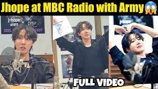 Download lagu BTS Jhope at MBC Radio Show with Army Full Video 😍 Jhope Interview at MBC mp3