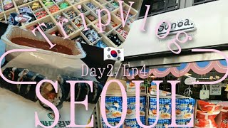 【TripVlog】韓国女子旅🇰🇷💗〈Day2/Ep4〉旅の終盤、パパっとお土産買うの巻き!!