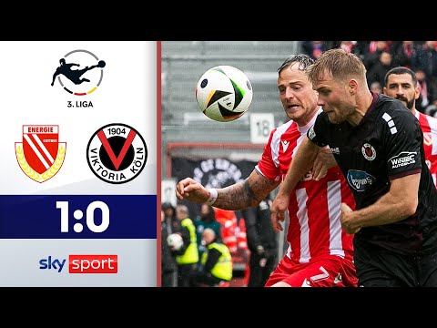 Cottbus ringt Viktoria nieder! | FC Energie Cottbus - FC Viktoria Köln | Highlights - 3. Liga 24/25