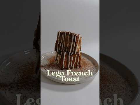 Lego French Toast 🍞 | Easy Breakfast #easyrecipes #breakfastideas #frenchtoast