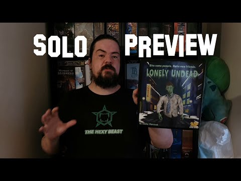 The Hexy Beast - Lonely Undead Solo Kickstarter Preview