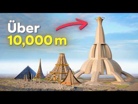 Die höchsten Gebäude, die jemals geplant wurden (3D-Vergleich)