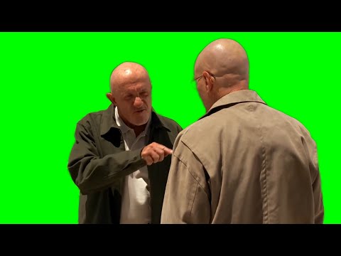Heisenberg & Mike's Last Argument (GREEN SCREEN)