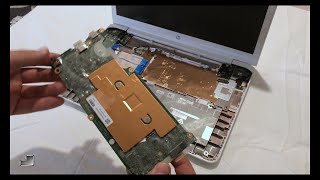 HP Chromebook 14 ca004na Disassembly video 4K, take a part, how to open