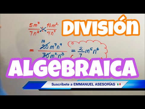 Algebraic Division of Monomials by Monomials ⚠ Super Easy ❗