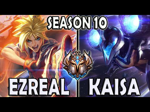 Ezreal vs Kaisa ADC - Korea Challenger ✔️ Patch 10.15 ✔️