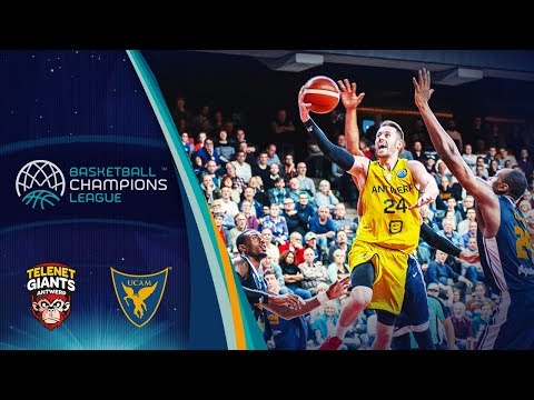 Telenet Giants Antwerp v UCAM Murcia - Full Game - Rd. of 16 - Basketball Champions League 2018-19
