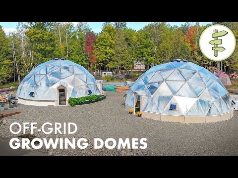 Brilliant Off-Grid Geodesic Greenhouse Perfect for Homesteading & 4 Season Food Production