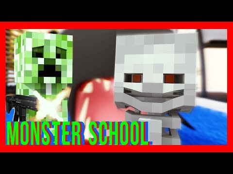 Monster School in REAL LIFE: Shark Attack (Minecraft Animation)