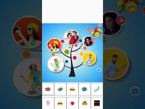 Tree Pic Collage Maker Grids - Video