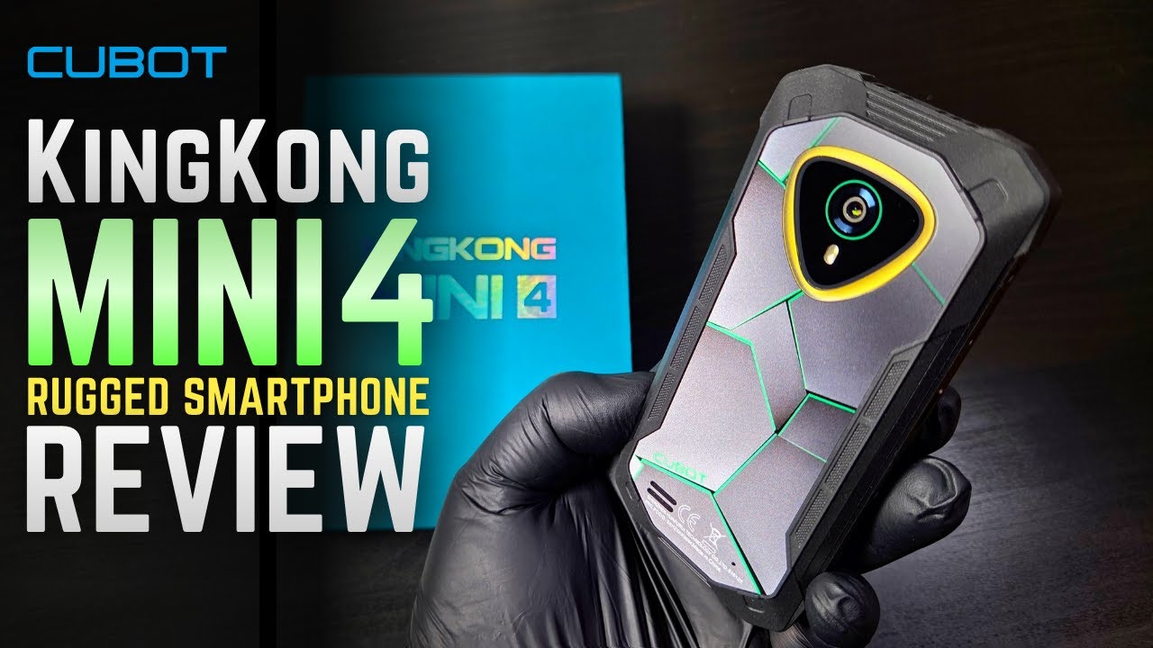 Miniatura da avaliação em vídeo de Smartphone Cubot Kingkong Mini 4 128GB Dual Sim