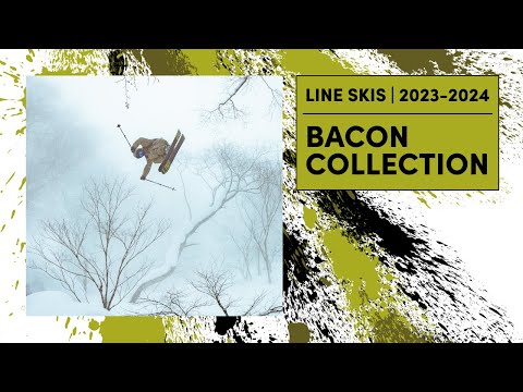 LINE 2023/2024 All-New Bacon Collection Skis - Thick Cut & Salted