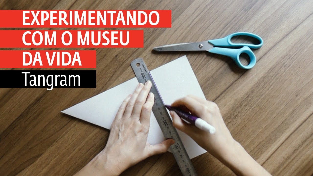 Como fazer um tangram em casa?
