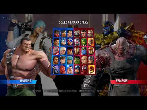 Marvel VS Capcom INFINITE 2VS2 gameplay