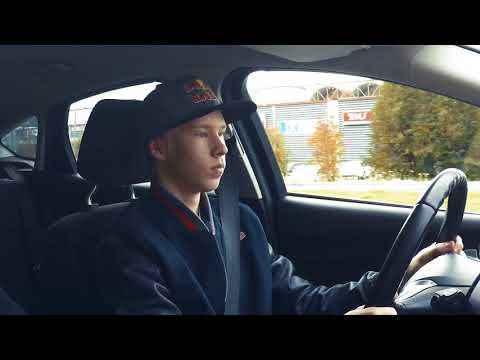 Kalle Rovanperä Takes His Driving Test