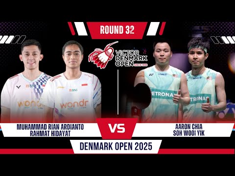 Rian/Hidayat (INA) vs Aaron CHIA/SOH Wooi Yik (MAS) | VDO  2025 Badminton