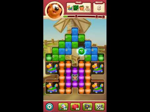 Toon Blast Level 7899 - NO BOOSTERS 🐻🐺🐱 | SKILLGAMING ✔️