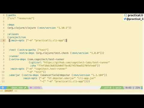 Clojure projects with the REPL
